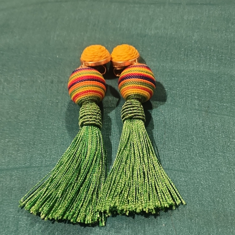 Colorful Tassel Earrings